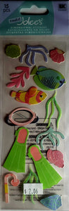 Jolee's Boutique Dimensional Sticker - snorkle tall long pack