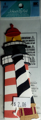 Jolee's Boutique Dimensional Sticker -  lighthouse small pack