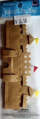 Jolee's Boutique Dimensional Sticker -  sand castle small pack