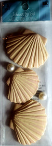 Jolee's Boutique Dimensional Sticker -  shell sea shells and pearls small pack