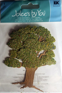 Jolee's Boutique Dimensional Sticker -  summer tree