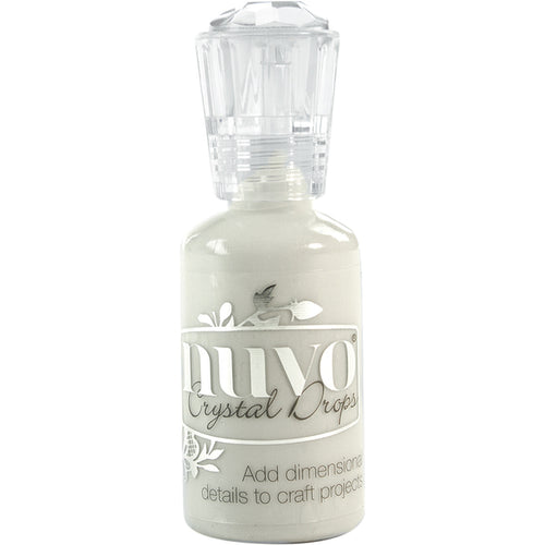 Nuvo Crystal Drops -  Oyster Grey