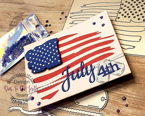 Dies ... to die for metal cutting die - Dog Tag border
