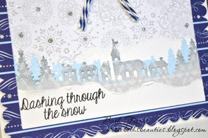 Gina Marie Metal cutting die - winter village / houses