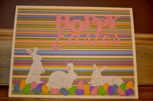 Dies ... to die for metal cutting die - Bunny rabbit trio