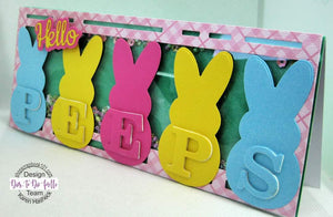 Dies ... to die for metal cutting die - Bunny Peeps