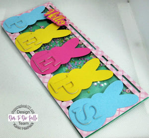 Dies ... to die for metal cutting die - Hannah's Varsity Font with Shadow