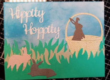Load image into Gallery viewer, Dies ... to die for metal cutting die - Bunny rabbit trio