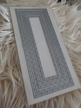 Load image into Gallery viewer, Gina Marie Metal cutting die -  Slimline big and little rectangle dies