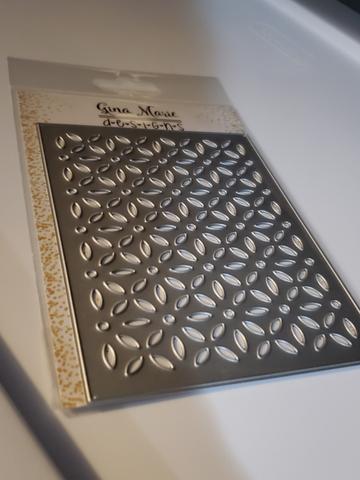 Gina Marie Metal cutting die - Deco Flower Background