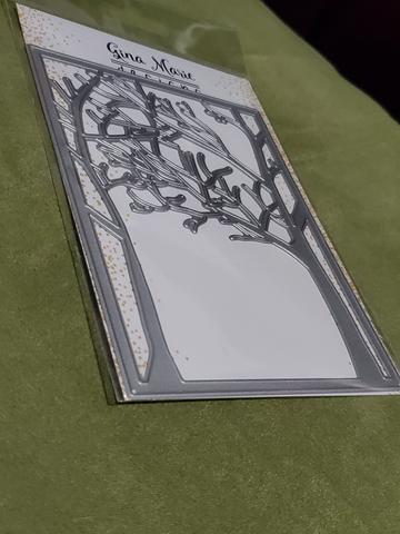 Gina Marie Metal cutting die - portrait tree scape