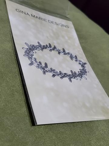 Gina Marie Metal cutting die -  crown of thorns