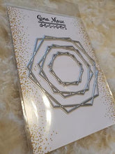 Load image into Gallery viewer, Gina Marie Metal cutting die -  geometric circle frames