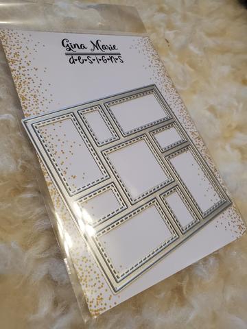 Gina Marie Metal cutting die -  quilt # 15