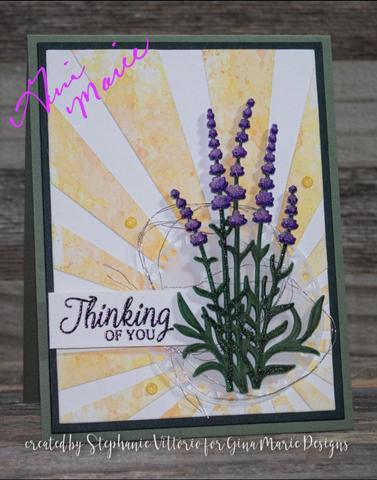 Gina Marie Metal cutting die - LAVENDER BUNDLE
