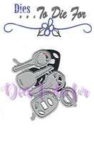 Load image into Gallery viewer, Dies ... to die for metal cutting die -  Car and house keys set