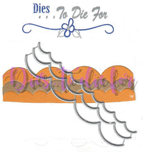 Load image into Gallery viewer, Dies ... to die for metal cutting die - Scallop edge border