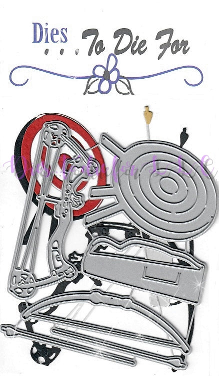 Dies ... to die for metal cutting die - Bow and arrow Archery target practice - Hunting