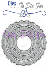 Load image into Gallery viewer, Dies ... to die for metal cutting die - Ruffle Edge Circle set