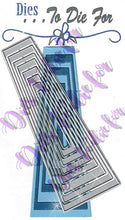 Load image into Gallery viewer, Dies ... to die for metal cutting die - Basic trapezoid long set 8 sizes