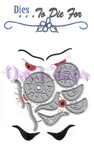 Dies ... to die for metal cutting die - Creepy Eyes - Eye balls