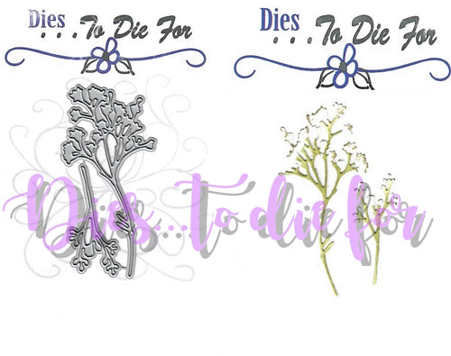 Dies ... to die for metal cutting die - Baby's Breath flower die set