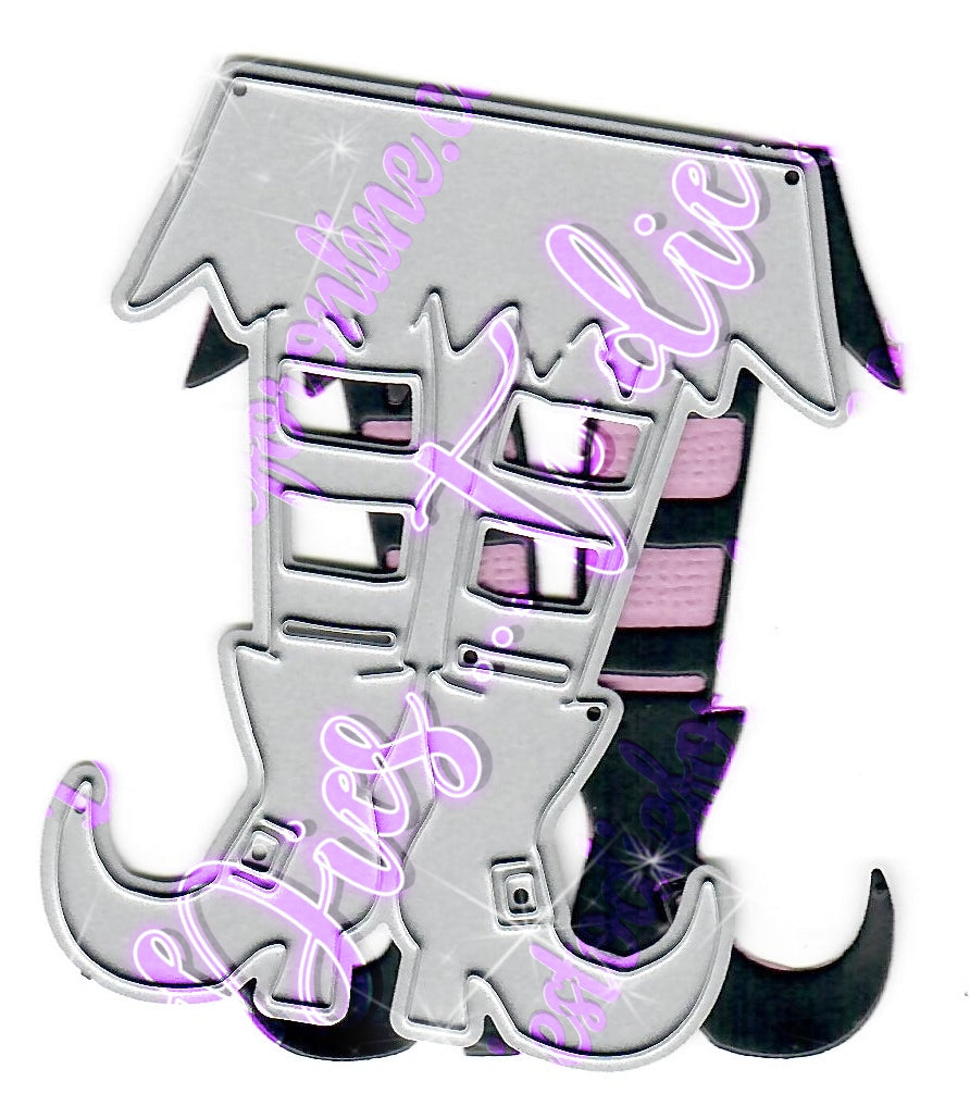 Dies ... to die for metal cutting die - Witch legs and skirt corner