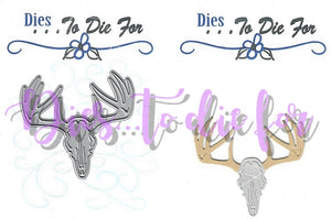 Dies ... to die for metal cutting die - Deer Skull Head mount