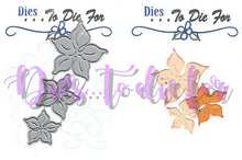 Load image into Gallery viewer, Dies ... to die for metal cutting die - Pumpkin Flower set of 3