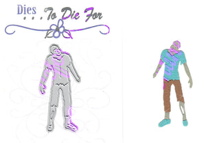 Dies ... to die for metal cutting die - Zombie - Man