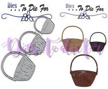 Load image into Gallery viewer, Dies ... to die for metal cutting die - Basket trio