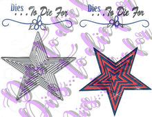 Load image into Gallery viewer, Dies ... to die for metal cutting die - Basic Star set 8 sizes