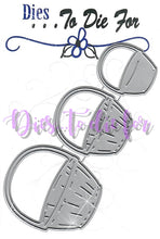 Load image into Gallery viewer, Dies ... to die for metal cutting die - Basket trio
