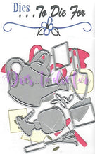 Load image into Gallery viewer, Dies ... to die for metal cutting die - seed Planting / gardening set