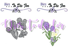 Load image into Gallery viewer, Dies ... to die for metal cutting die - Crocus Spring Flower