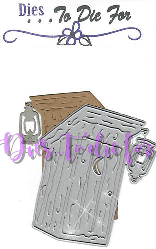 Dies ... to die for metal cutting die - Outhouse and lantern