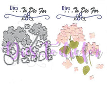 Load image into Gallery viewer, Dies ... to die for metal cutting die -  Hydrangea flower die set