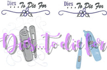 Load image into Gallery viewer, Dies ... to die for metal cutting die - Thermometer - Ear and Digital
