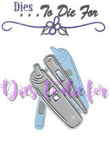 Load image into Gallery viewer, Dies ... to die for metal cutting die - Thermometer - Ear and Digital