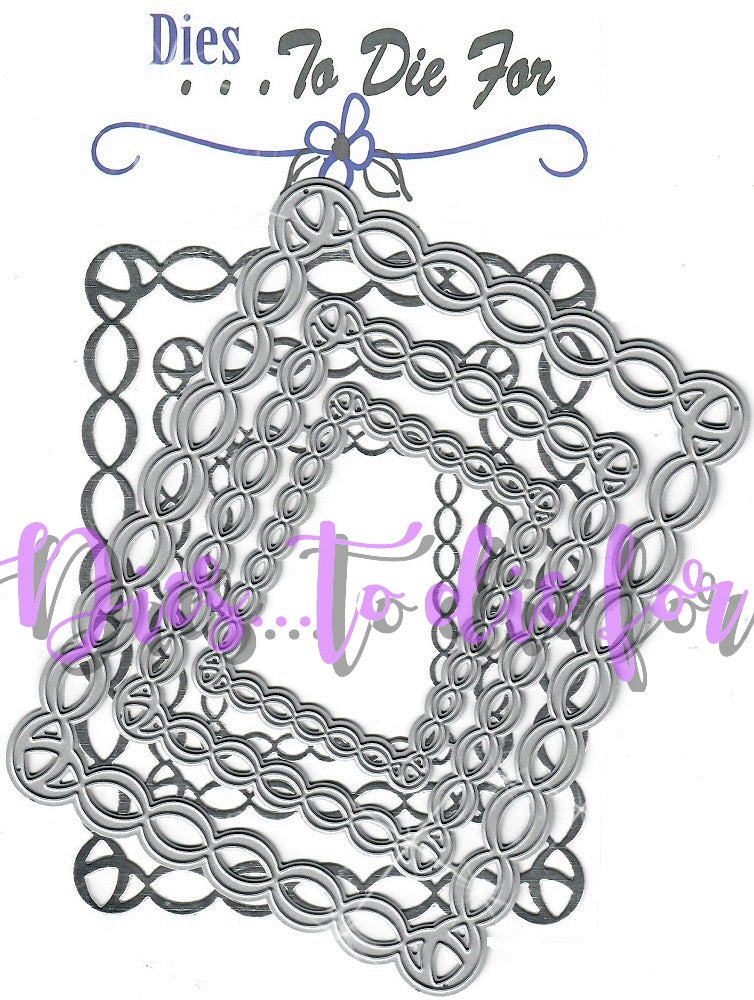 Dies ... to die for metal cutting die - Chain Link Frame set