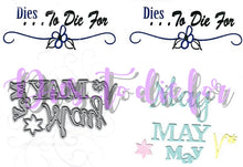 Load image into Gallery viewer, Dies ... to die for metal cutting die - Months - May words