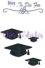 Load image into Gallery viewer, Dies ... to die for metal cutting die - Grad cap set - Graduation