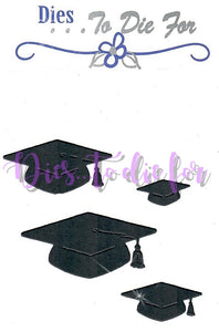 Dies ... to die for metal cutting die - Grad cap set - Graduation