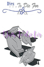 Load image into Gallery viewer, Dies ... to die for metal cutting die - Grad cap set - Graduation