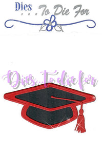 Dies ... to die for metal cutting die - Grad cap large layering - Graduation