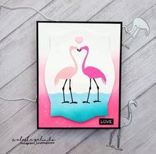 Load image into Gallery viewer, Gina Marie Metal cutting die -  Flamingo Pair set