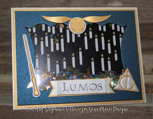 Gina Marie Metal cutting die -  Label #4