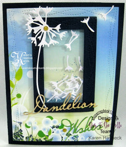 Dies ... to die for metal cutting die - Sending Dandelion Wishes