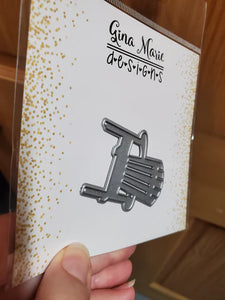Gina Marie Metal cutting die - ADIRONDACK BEACH CHAIR