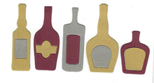Load image into Gallery viewer, Dies ... to die for metal cutting die - Alcohol / Booze Glass Bottle set